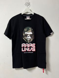 AAPE by A Bathing Ape 迷彩圖案T恤 XL64217125805441110
