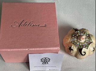 Adelina Antique Jewerly box 琺瑯水鑽南瓜造型飾物盒64213441351171110