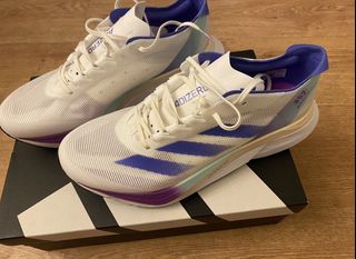 Adidas Adizero Boston 12 US 10.5  ,  全新 冇著過 正版 只限 粉嶺/順豐 ， 順豐站自取$16 過數後1天內寄出 不議價 要求其他地區交收 或議價必封64220096002945110