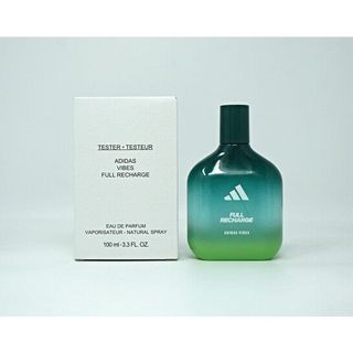 Adidas Unisex Vibes Full Recharge EDP Spray 3.3 oz (Tester) ** Time-Limited Pre-Order Offer ** [Niche Fragrance] [Most Comprehensive Online] [Pre-Order from Overseas]64216905915651110