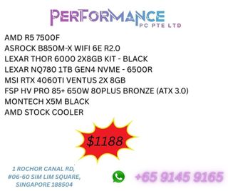 (Category: ) located in . Submitted by performance.pc.pte.ltd (Listing ID 1399155992, Image 1). Description: .