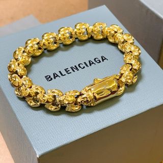 Balenciaga 金色骷髏頭手鏈64208541186049110