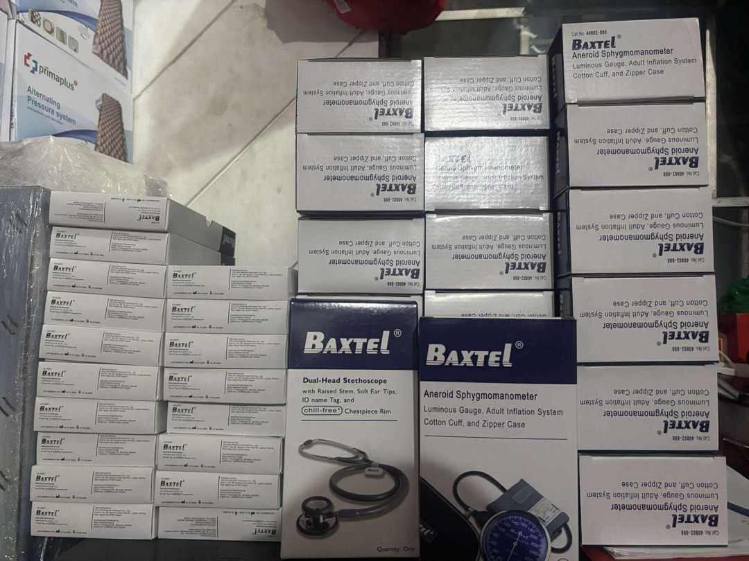 baxtel set (Category: Medical Supplies & Tools) located in Manila. Submitted by yolitacado18248 (Listing ID 1399093350, Image 1). Description: brandnew same day delivery .