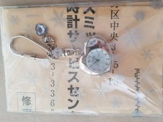 全新密封日本心形鑰匙扣手表64211550761217110