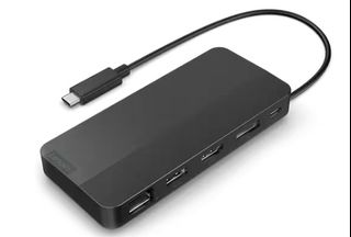 BRAND NEW IN ORIGINAL BOX Lenovo USB-C Dual Display Travel Dock64212408582530110