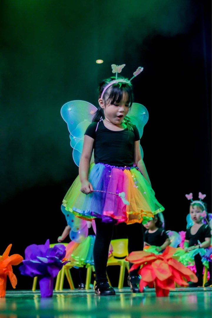 Butterfly Fairy Costume Set (Category: Babies & Kids Fashion) located in Las Pinas. Submitted by dhyn29 (Listing ID 1399143878, Image 1). Description: - Adorable butterfly fairy costume set for kids - Includes lights up rainbow tutu skirt, lights up butterfly wings, and a headband. - Perfect for dance recitals, parties, or dress-up. - Skirt features a vibrant rainbow color scheme. - Wings are translucent with blue and pink accents. Location: Las 