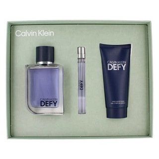 Calvin Klein Men's Defy 3pc Gift Set ** Time-Limited Pre-Order Offer ** [Niche Fragrance] [Most Comprehensive Selection Online] [Pre-Order from Overseas]64215000483330110