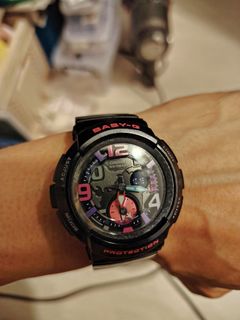 Casio Baby-G 黑色手錶64213441372033110