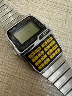 Vintage CASIO Data Bank 300 DBC-3000 Memory Protect Classic Calculator Phone Book Watch / Digital Watch No Power, Condition Unknown ( ♻️ Item Exchange / Swap / Exchange )64207222365313110
