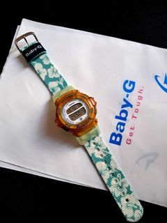 [CASIO]Vintage  Baby-G 90's 絕版型號 BG-320  連替換透明膠錶帶及錶面防護罩 * 交收及詳情請查看描述64214999235970110
