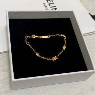 💎誠信賣家💎Celine 新款凱旋門愛心設計感手鍊64214533638402110