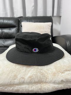 Champion 黑色中童漁夫帽（包順豐）64210710585986110