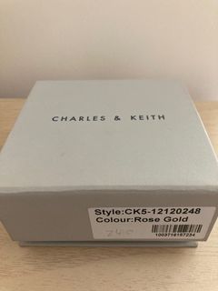Charles & Keith Rose Gold Bracelet 手镯64208116880770110