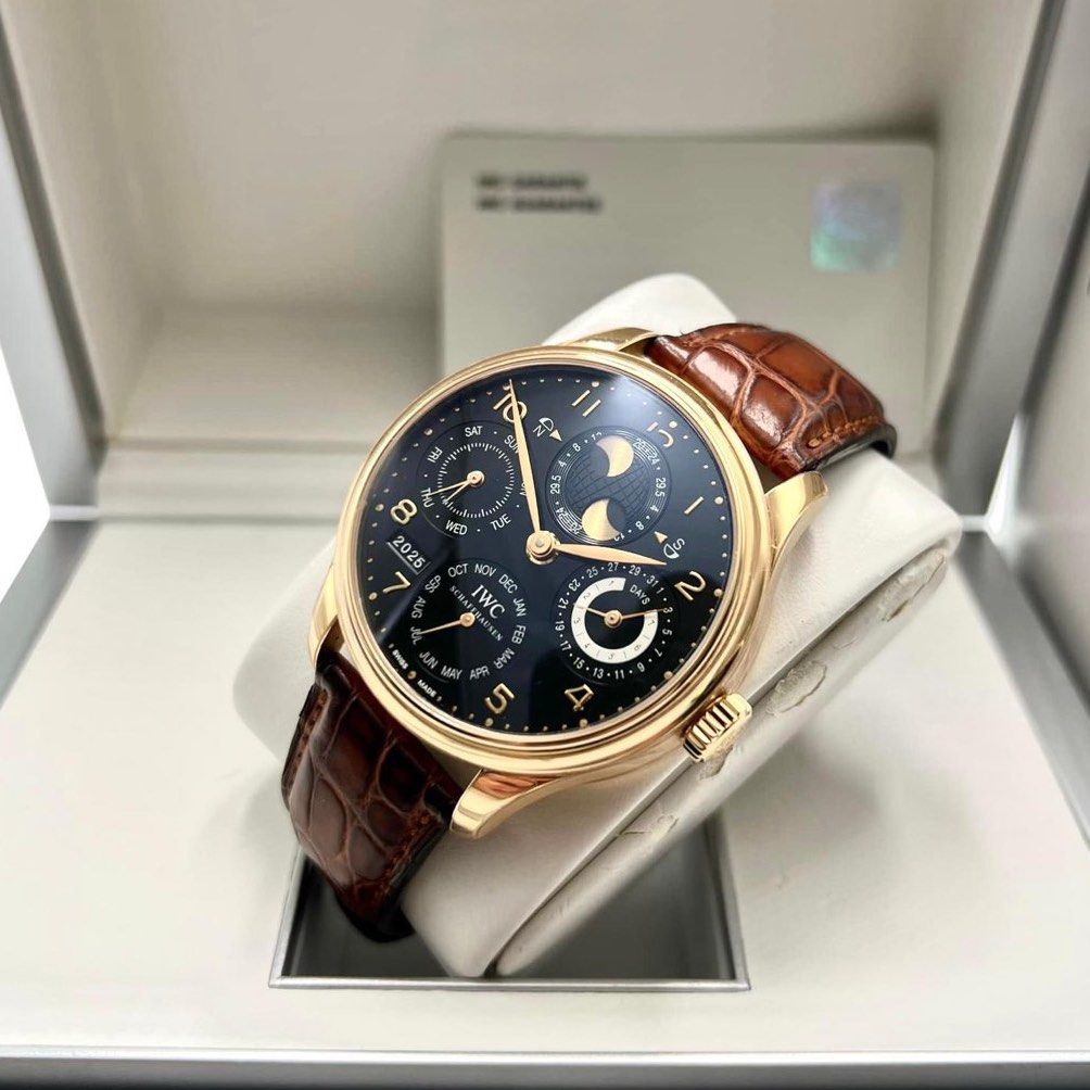 🔥CHEAPEST🔥Full Set IWC Portuguese Perpetual Calender days In