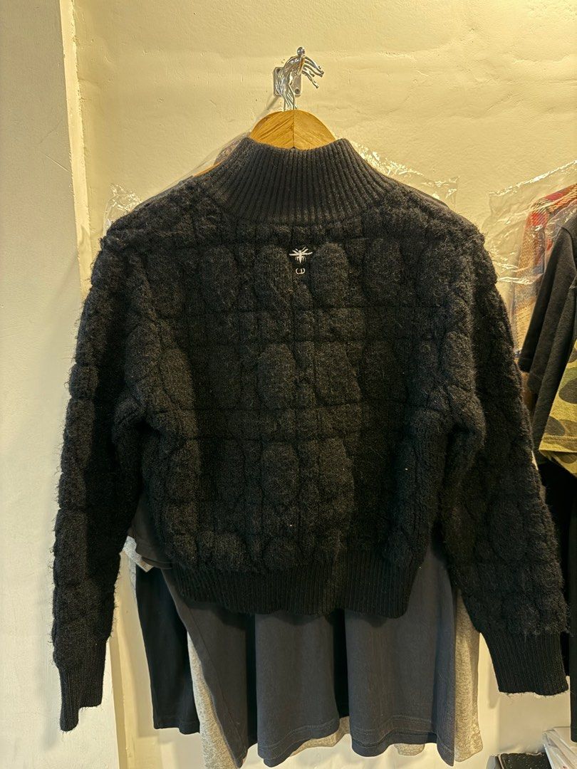 Christian dior wool/cashmere cannage jacket (Category: Luxury Apparel) located in Binalonan. Submitted by sheenaluxarchive (Listing ID 1399124530, Image 3). Description: Rank A Size med to semi large womens No flaws Orig.