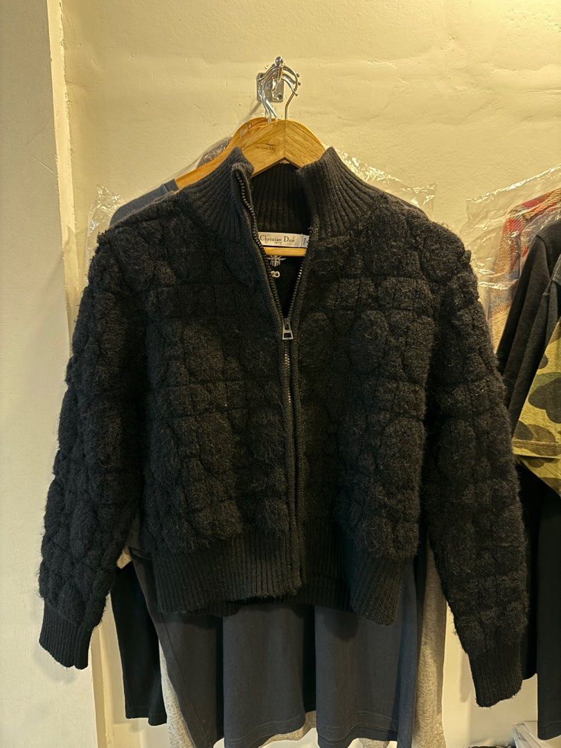Christian dior wool/cashmere cannage jacket (Category: Luxury Apparel) located in Binalonan. Submitted by sheenaluxarchive (Listing ID 1399124530, Image 1). Description: Rank A Size med to semi large womens No flaws Orig.