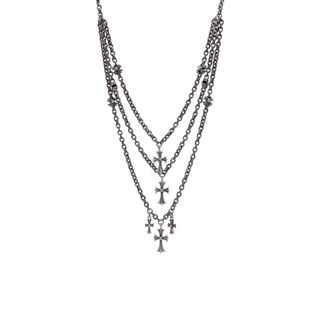 Chrome Hearts 十字架多層次項鍊64213023282051110