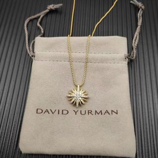 🌟官網授權商家🌟David Yurman 太陽吊墜項鍊女輕高級 ins 氣質奢小眾鎖骨64215242032003110