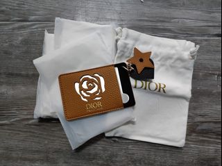 Dior Prestige VIP gift 焦糖色真皮卡包/手袋掛飾 配送鏡64210709160834110