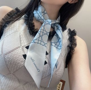 Dior迪奧 twilly 絲巾64218457902593110