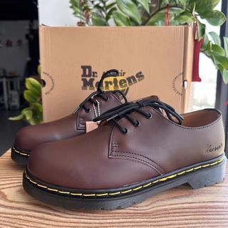 🌟官方網站授權商家🌟Dr.Martens 馬汀博士1461經典低幫三孔馬丁鞋舒適休閒平底工裝鞋英倫風小皮鞋 尺碼：35-4664207655796611110