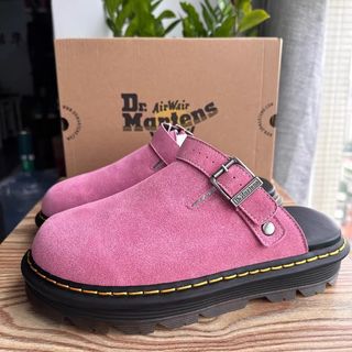 🌟Official Website Authorized Seller🌟Dr.Martens ZebZag Fashion Versatile Birkensie Open-Back Sandals Unisex Purple Size: 35-4564207449362691110