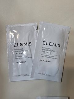 [有2包，每包$3] Elemis Dynamic Resurfacing Gel Mask 煥膚亮肌水凝面膜 3ml sample 試用裝/旅行裝64219701654401110
