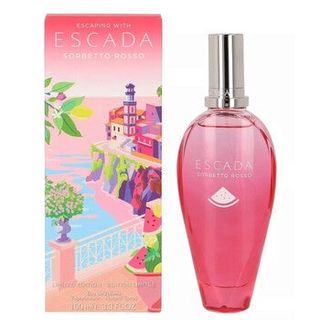 Escada Ladies Escaping With Escada Sorbetto Rosso EDT Spray 3.3 oz [Niche Fragrance] [Most Complete Online] [Pre-Order from Abroad]64214999785219110