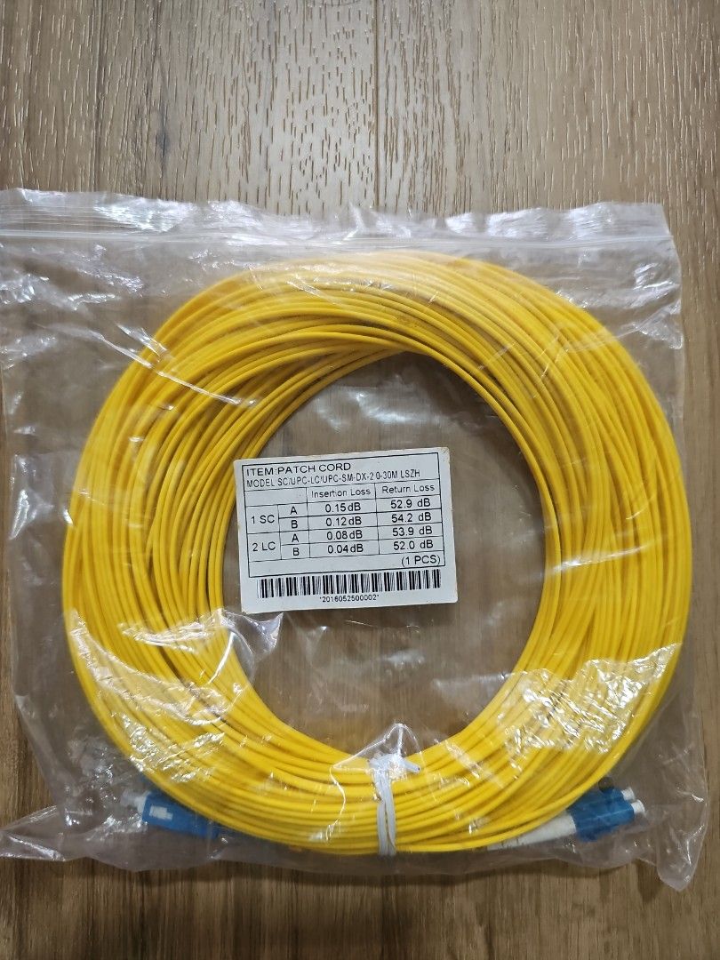 Fiber Optic Cable with Connectors