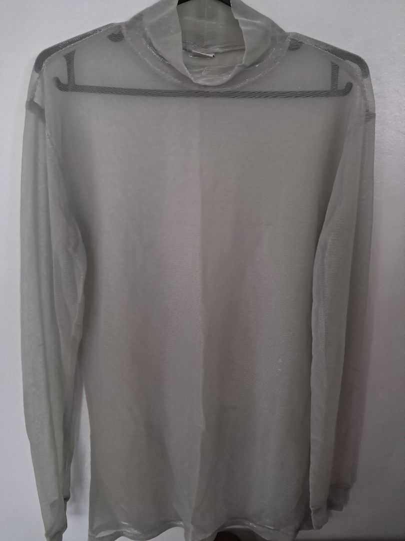 Retro Formal Party See thru Inner Long Sleeve (Category: Coats, Jackets and Outerwear) located in Cainta. Submitted by ceejay.lim (Listing ID 1399152980, Image 3). Description: - Style: Lightweight see thru inner longsleeve for party or performance - Material: Mesh-like - Color: Beige brown .