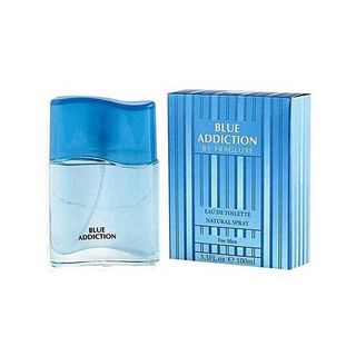 Fragluxe Men's Blue Addiction EDT Spray 3.4 oz ** 限時預訂優惠 Time-Limited Pre-Order Offer ** [Niche小眾沙龍香水] [全網最齊全] [Pre-Order外國預訂]64220305694211110