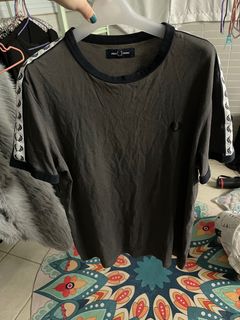 Fred Perry 棉質短袖衫 灰色上衣T恤 men’s tee short sleeved top T shirt64217125661826110