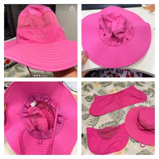 FREEX 韓國戶外帽 含配件 防風防沙 Korea hiking hat sports cap bucket hat64216186261251110