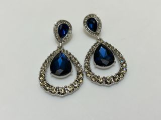 German Brand "Tosh" Sapphire Teardrop Earrings 德國品牌「Tosh」藍寶石淚滴形耳環64220531942145110