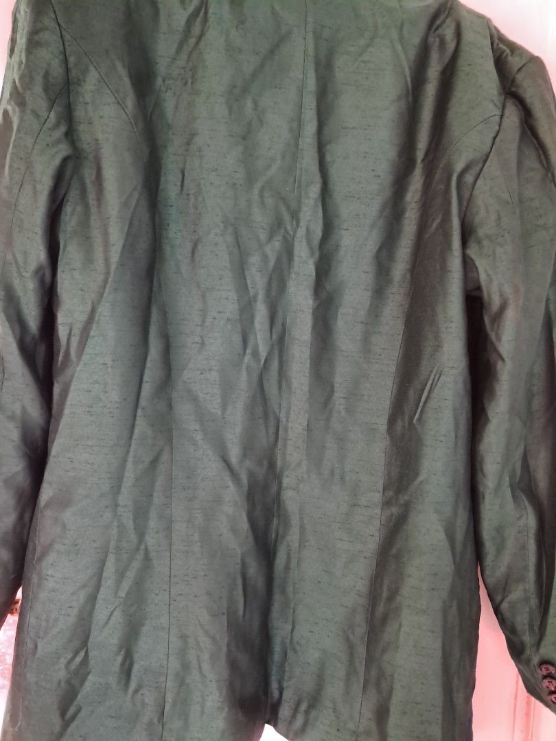 Green Blazer Large (Category: Coats, Jackets and Outerwear) located in Cainta. Submitted by ceejay.lim (Listing ID 1399141266, Image 3). Description: Green blazer large, tailored for party or performance..