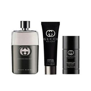 Gucci Men's Guilty Pour Homme Gift Set [Niche Fragrance] [Most Comprehensive Online] [Pre-Order from Abroad]64216905723010110