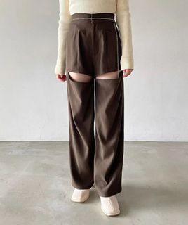 全新Heather啡色長褲（帶吊牌）64213021513089110