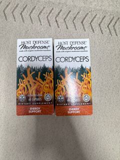Host Defense, 蘑菇™，蟲草，60 粒膠囊（每粒膠囊 0.5 克）64213656185859110