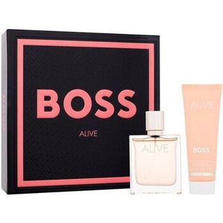 Hugo Boss Ladies Alive Gift Set ** Time-Limited Pre-Order Offer ** [Niche Fragrance] [Most Comprehensive Online] [Pre-Order from Overseas]64217124441601110