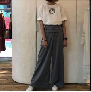 Initial 高腰闊西褲64218660417923110