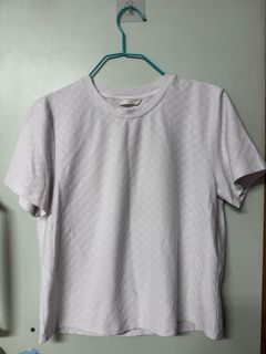 INTIQUE 白色上衣 上身短袖衫64212192302851110