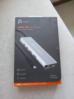 J5create USB4 8K Multi-Function Expansion Dock64210511278850110