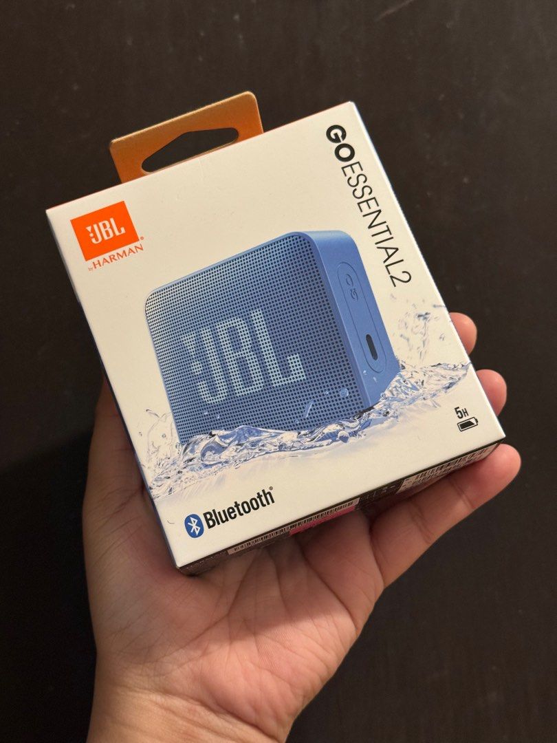 JBL GO ESSENTIALS 2 (Category: Soundbars, Speakers & Amplifiers) located in Caloocan City. Submitted by issathings (Listing ID 1399210928, Image 1). Description: Brand new.