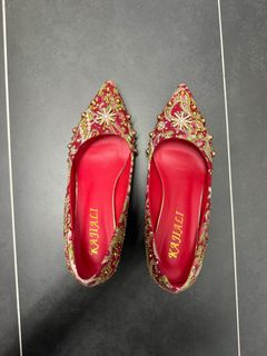 KAJALI 紅色尖頭高跟鞋64213439843715110