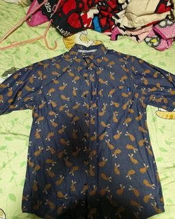 Kavu 藍色印花襯衫64215940393985110