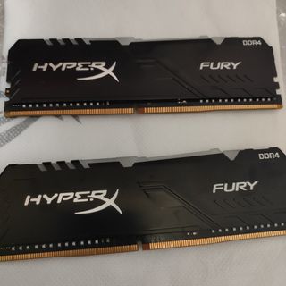 Kingston Hyper X Fury RGB 16gb 3600Mhz DDR4 RAM 8gb x264210933903233110