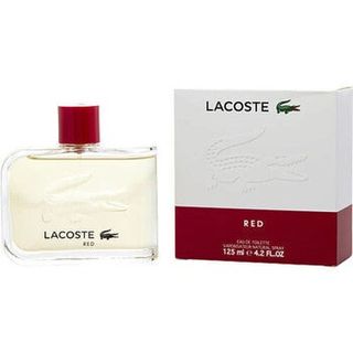 Lacoste Men's Red EDT Spray 4.2 oz [Niche Fragrance] [Most Comprehensive Online] [Pre-Order from Overseas]64213241693699110