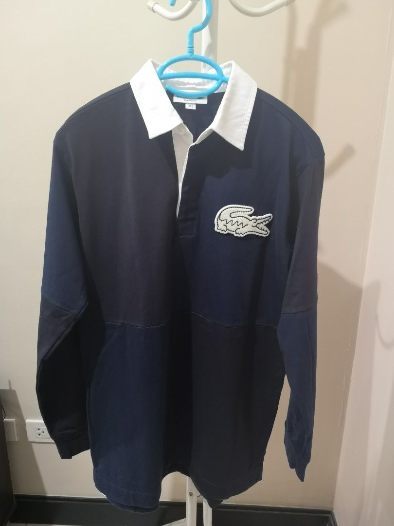 Lacoste rugby shirt (Category: Coats, Jackets and Outerwear) located in Mandaluyong City. Submitted by japs2 (Listing ID 1399106781, Image 3). Description: Lacoste rugby shirt Small size 3 Wore twice only BGC Mandaluyong area.