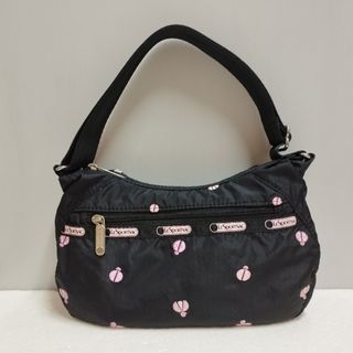 LeSportsac 尼籠袋 👛 力士保 ✳ 化妝 手挽 側孭 手提包 Tote Bag  黒色 粉紅🐞甲蟲款64211993720451110