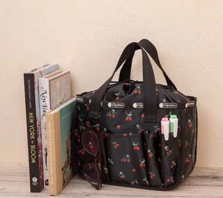 Lesportsac 日版車厘子🍒化妝袋 / 食飯袋 手挽袋 袋中袋 cosmetic bag64217370373378110